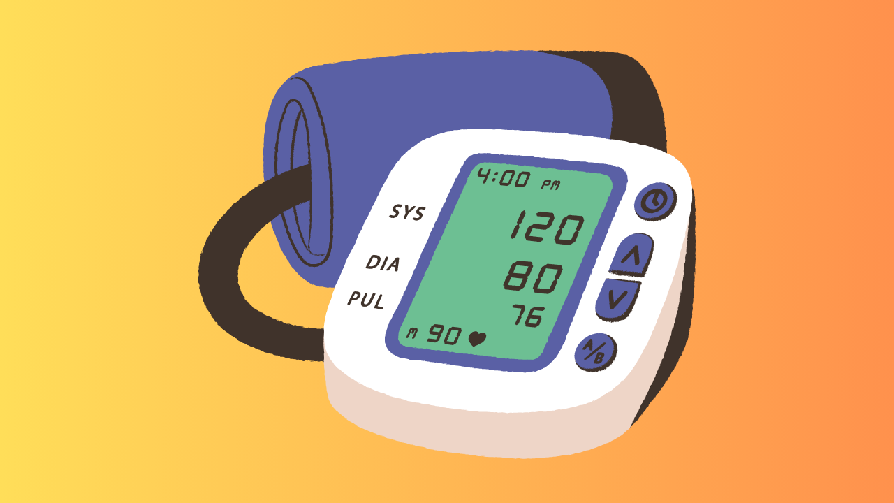 A blood pressure machine